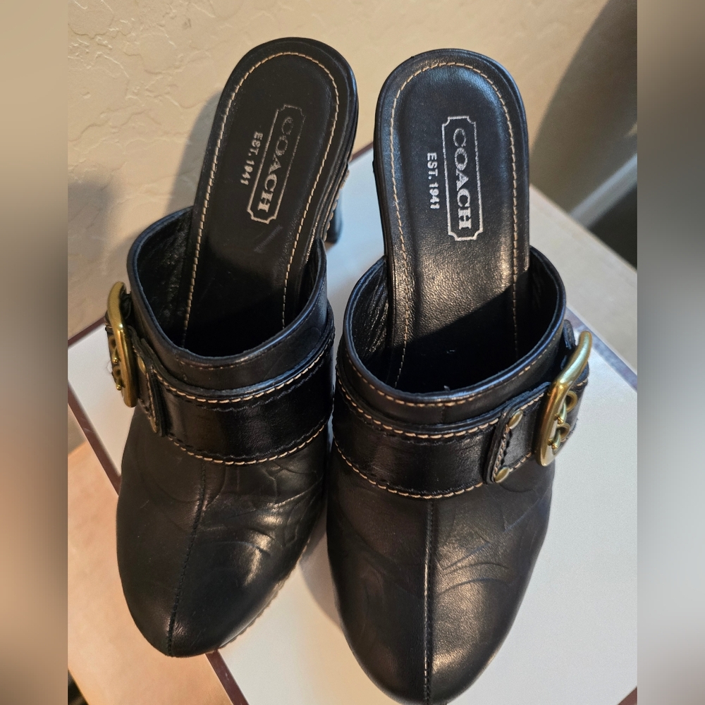 Coach Black 4 Inc. Women's Clogs
